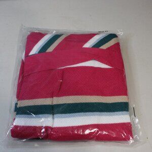 Long Sleeve, Sweater Dress, Wrap, V Neck, Backless, Striped, Knit, Mini Dress